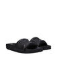 Ambush Black Leather Slippers
