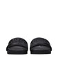 Ambush Black Leather Slippers