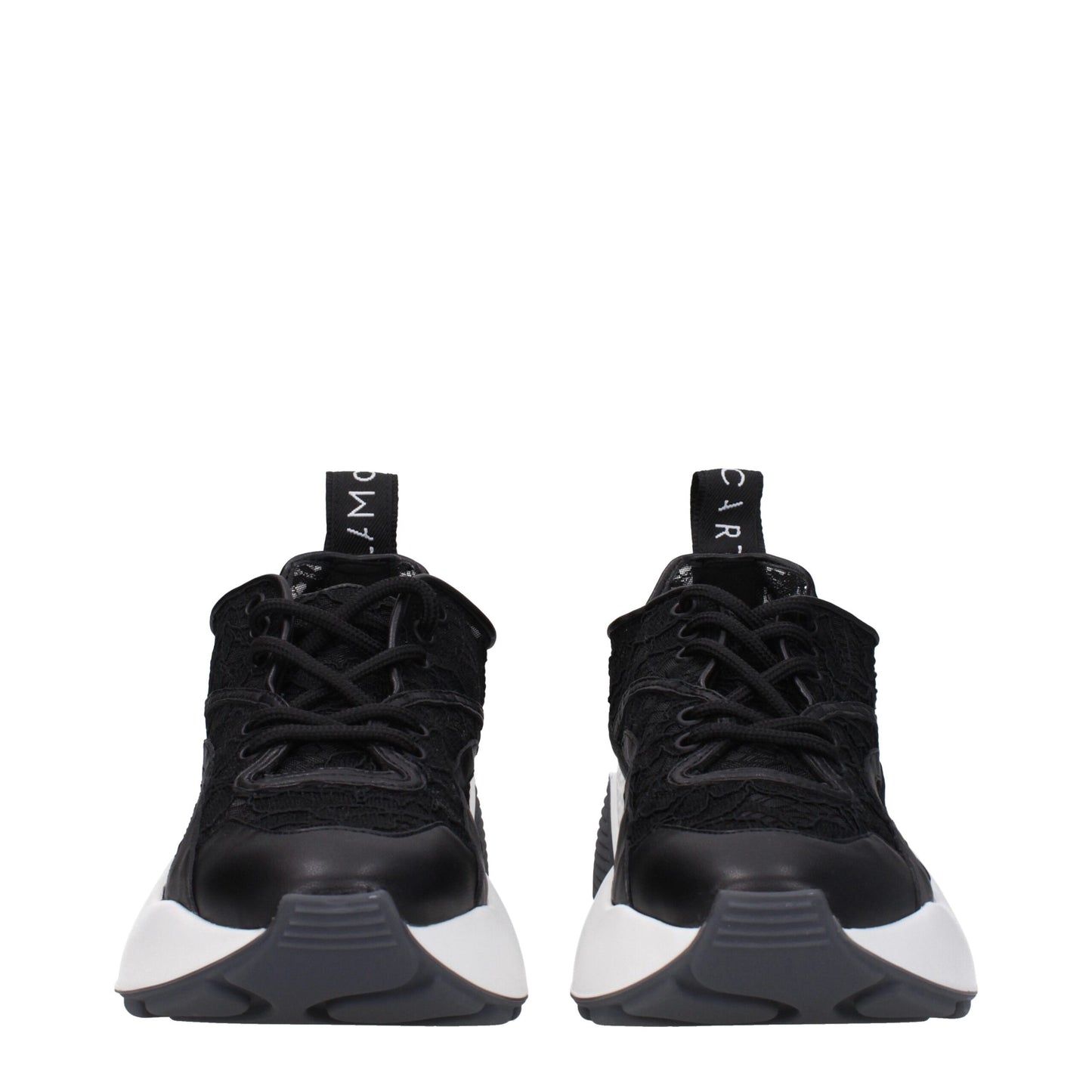 Stella McCartney Black Fabric Chunky Sneakers