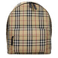 Burberry Beige Fabric Backpack Mens Backpack
