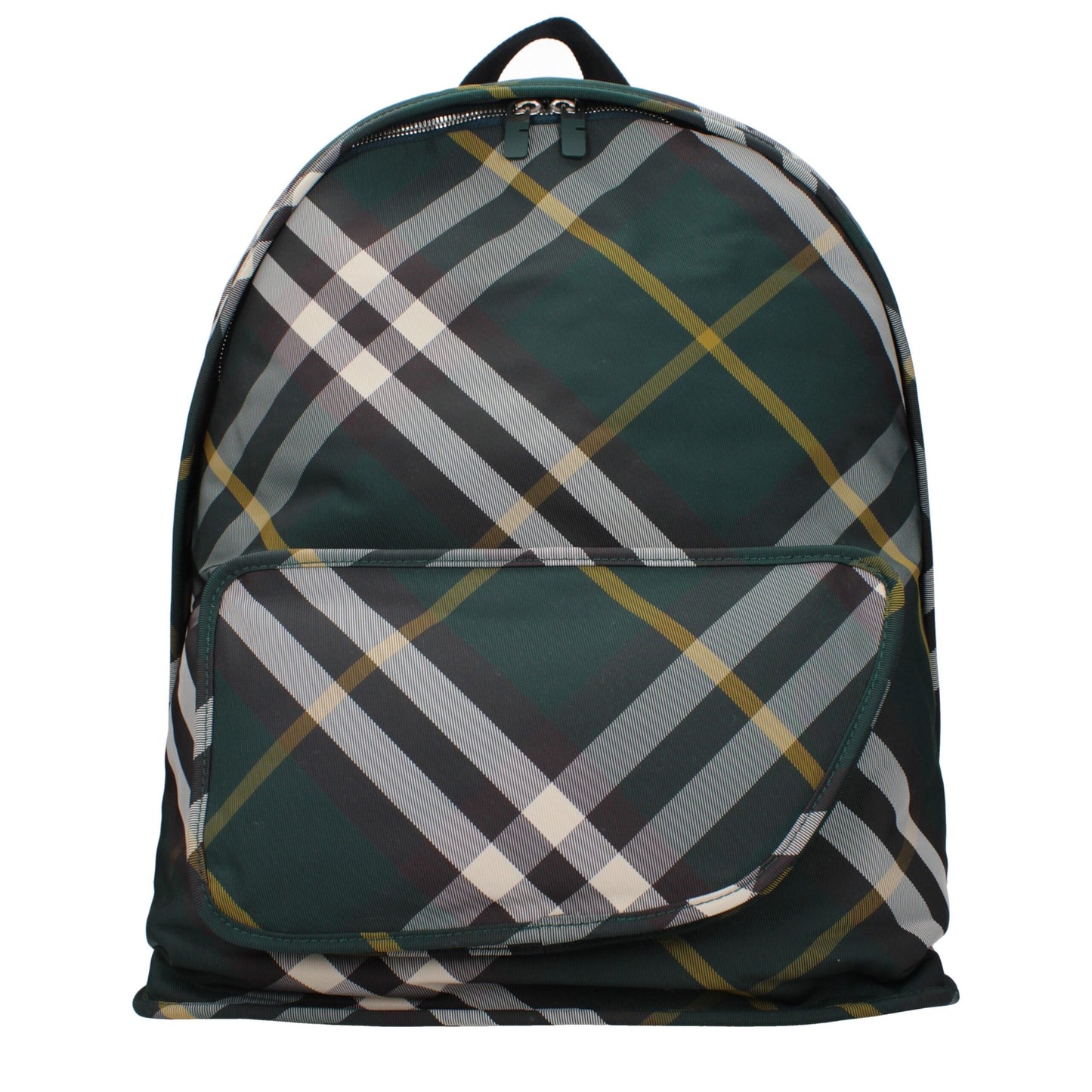 Burberry Green Fabric Backpack Mens Backpack