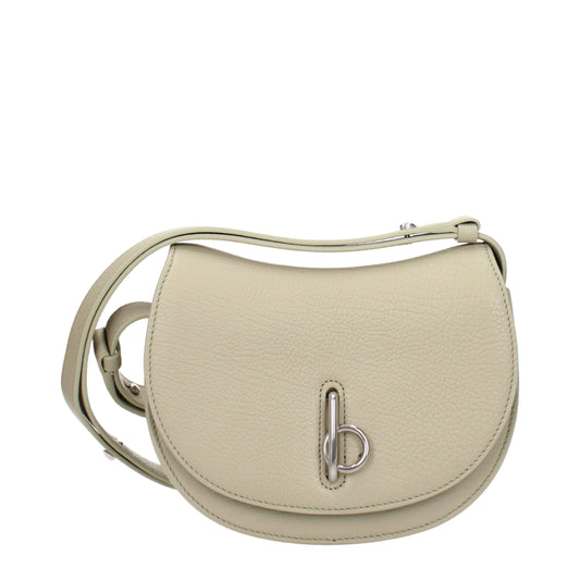Burberry Green Leather Shoulder Bag Womens Shoulder Bag