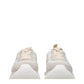 Moncler Beige Fabric Low Top Sneakers