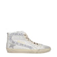 Golden Goose White Leather High Top Sneakers