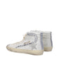 Golden Goose White Leather High Top Sneakers