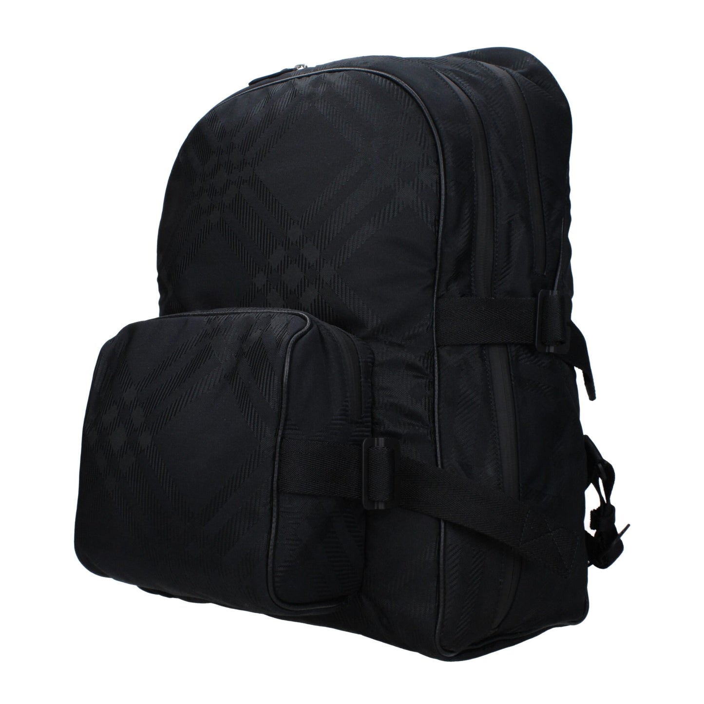 Burberry Black Fabric Backpack Mens Backpack