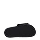 Givenchy Black Cotton Slippers