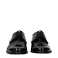 Dolce & Gabbana Black Leather Oxfords And Derbies