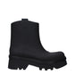 Chloé Black Cotton Ankle Boots