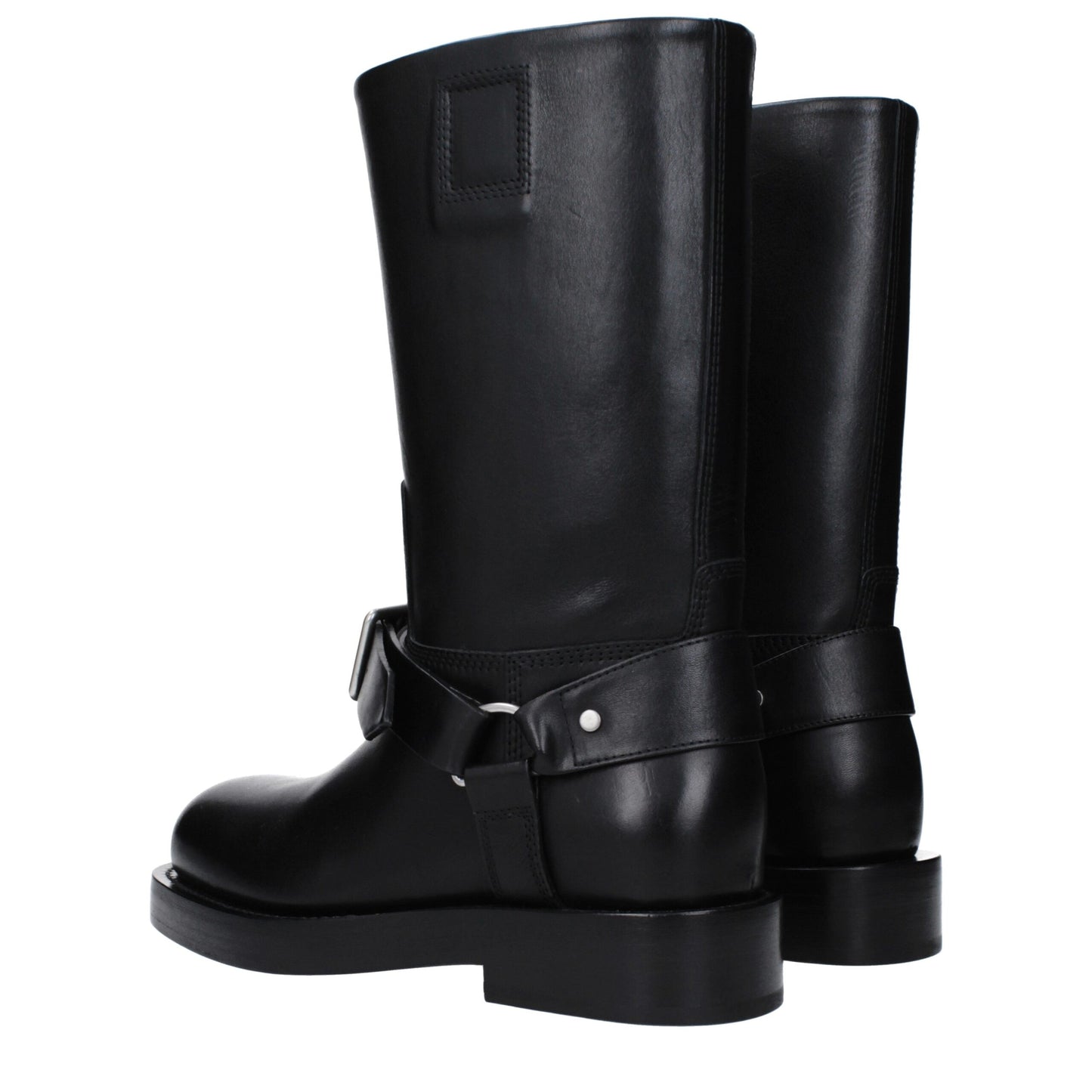 Burberry Black Leather Boots