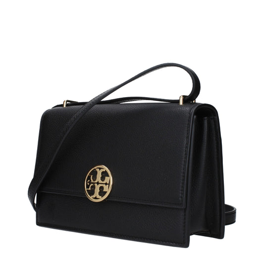 Tory Burch Black Leather Crossbody Bag Womens Crossbody Bag