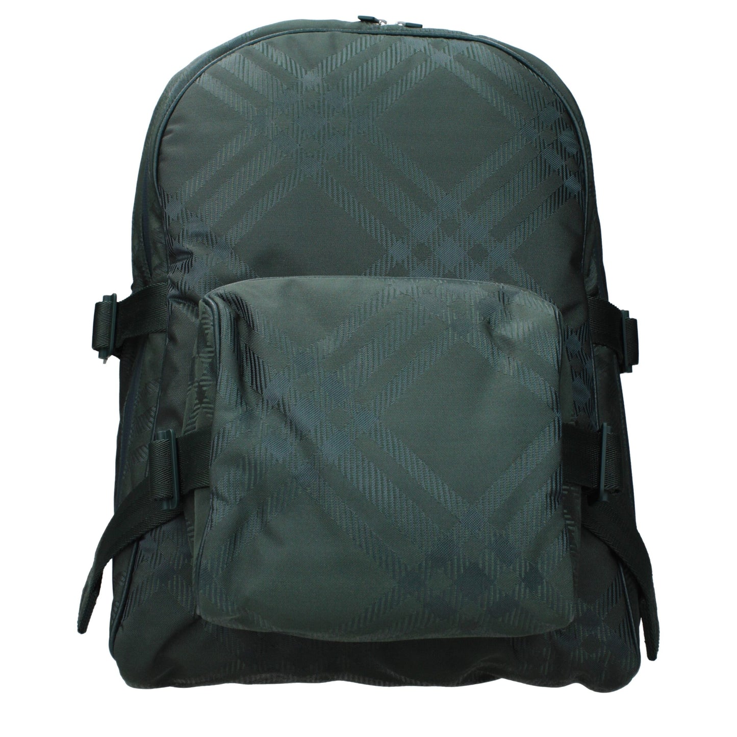 Burberry Green Fabric Backpack Mens Backpack