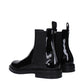 Dolce & Gabbana Black Leather Ankle Boots