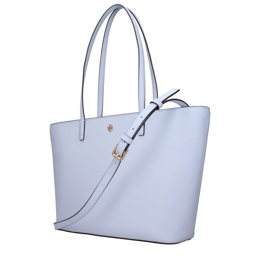 Tory Burch Light Blue Leather Shoulder Bags Womens Shoulder Bag