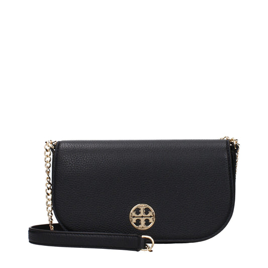 Tory Burch Black Leather Crossbody Bag Womens Crossbody Bag
