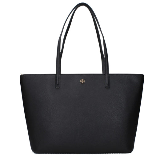 Tory Burch Black Leather Shoulder Bags Womens Shoulder Bag