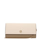 Tory Burch Beige Leather Clutch Bag Womens Clutch Bag