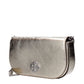 Tory Burch Gold Leather Crossbody Bag Womens Crossbody Bag