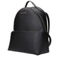 Michael Kors Black Leather Backpack Womens Backpack