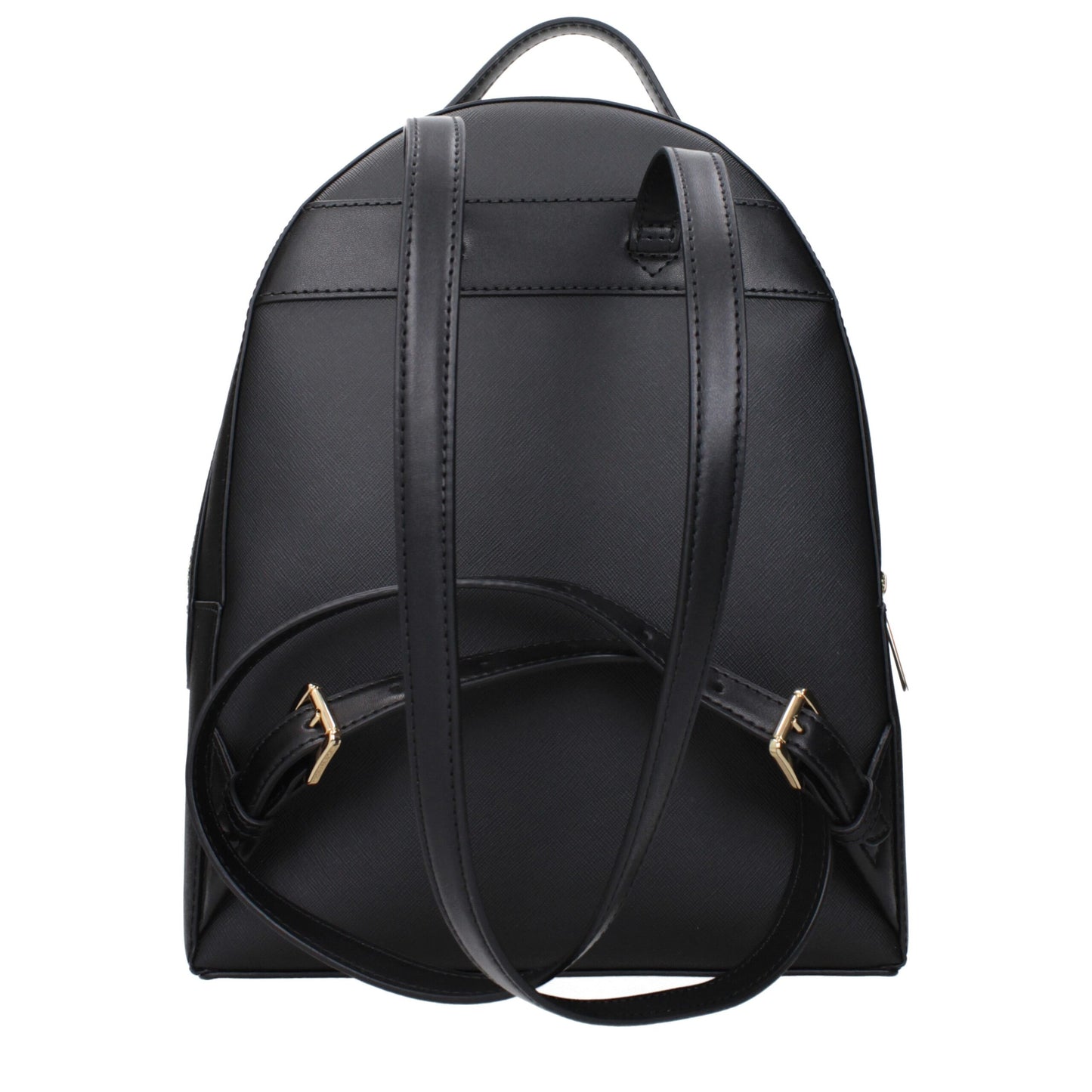 Michael Kors Black Leather Backpack Womens Backpack