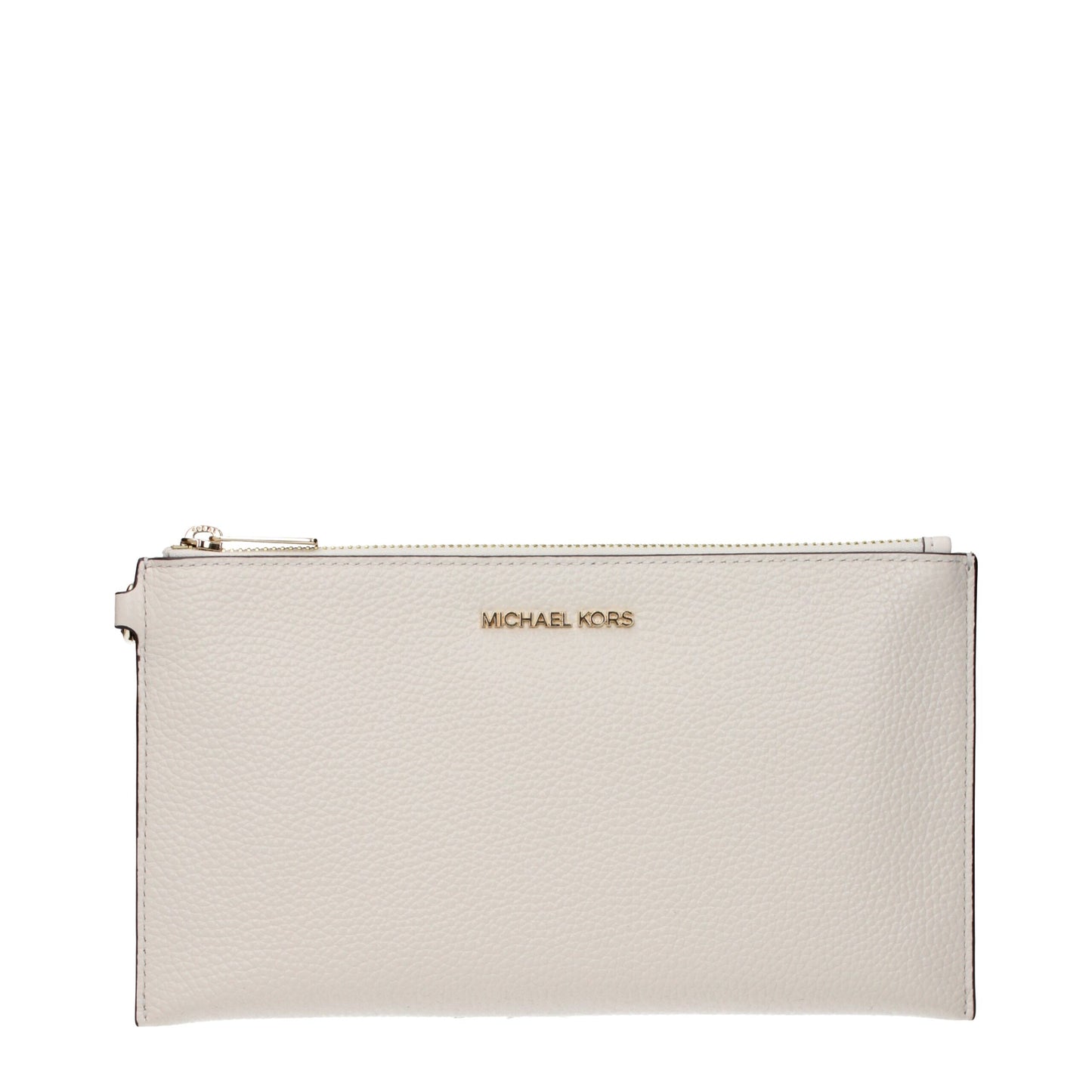 Michael Kors Beige Leather Clutch Bag Womens Clutch Bag