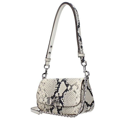 Tory Burch White Leather Shoulder Bags Womens Shoulder Bag