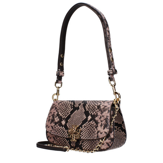 Tory Burch Pink Leather Shoulder Bags Womens Shoulder Bag