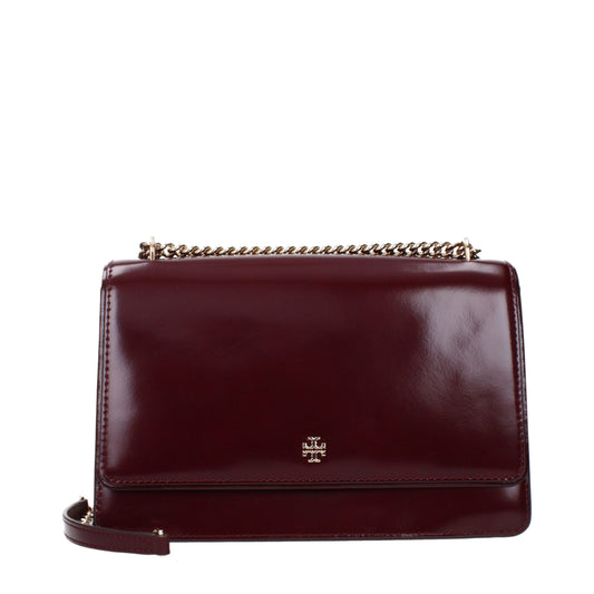 Tory Burch Red Leather Crossbody Bags Womens Crossbody Bag