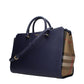 Burberry Blue Leather Handbag