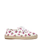 Prada White Fabric Espadrilles