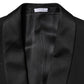 Dolce & Gabbana Black Wool 3 Piece Single Breasted Suit