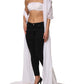 Dolce & Gabbana White Bustier Corset Cropped Chiffon Top