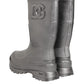 Dolce & Gabbana Metallic Silver Pull On Rain Boots Shoes