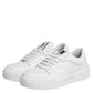 Dolce & Gabbana White Miami Leather Low Top Sneakers Shoes
