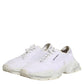 Dolce & Gabbana White Airmaster Low Top Men Sneakers Shoes