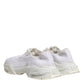 Dolce & Gabbana White Airmaster Low Top Men Sneakers Shoes