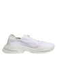 Dolce & Gabbana White Airmaster Low Top Men Sneakers Shoes