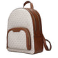 Michael Kors Beige Fabric Backpack Womens Backpack