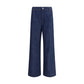 7FOR Blue Modal Jeans Denim
