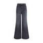 Chloé Black Cotton Flared Jeans