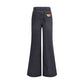 Chloé Black Cotton Flared Jeans