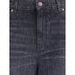 Chloé Black Cotton Flared Jeans
