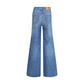 Chloé Blue Cotton Flared Jeans