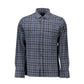 Gant Blu Cotton Mens Shirt