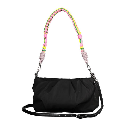 Desigual Black Polyester Handbag Womens Shoulder Bag