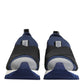 Dolce & Gabbana Blue Black Slip On Low Top Men Sneakers Shoes