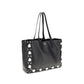 Valentino Garavani Black Calf Leather Bos Taurus Shoulder Bag