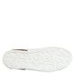 Dolce & Gabbana White Red Leather Lace Up Sneakers Shoes