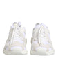 Dolce & Gabbana White Sorrento Low Top Lace Up Sneakers Shoes