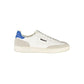 Blauer White Polyester Sneaker